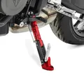 Produktbild: Motorrad Seitenständer Universal Höhenverstellbar Alu rot gebraucht