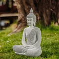 Produktbild: Thailändische Buddha Statue für Garten, Steinguss, H. 49 cm, 16 kg, Frostfest