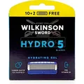 Produktbild: Wilkinson Hydro 5 Hydrating Gel Rasierklingen, 12er Pack