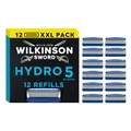 Produktbild: Wilkinson Sword Hydro 5 Skin Protect Regular Rasierklingen für Herren, 10 + 2, 12 Stück