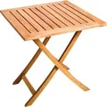 Produktbild: Merxx Klapptisch Quadratisch Braun 70 cm x 70 cm