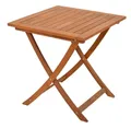 Produktbild: MX Gartentisch Klapptisch Balkontisch Holztisch Eukalyptusholz 70x70cm