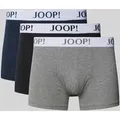 Produktbild: JOOP! Collection Boxershorts mit elastischem Label-Bund im 3er-Pack in Hellgrau, Größe M