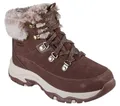 Produktbild: Skechers Damen Trego Snow Worries Stiefelette, Schokoladenbraunes Wildleder, Duraleather-Kunstfell, 37 EU