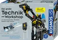 Produktbild: KOSMOS 620851 Der große Technik-Workshop, 22 mechanische Modelle Bauen, testen, Spielen, u.a. U-Boot, Stoßdämpfer, Roboter-Arm, Experimentierkasten für Kinder, ab 10-14 Jahre, Mint