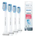 Produktbild: Philips Sonicare Original S Sensitive Standard-Schallzahnbürstenköpfe - 4er-Pack in Weiß (Modell HX6054/07)