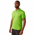 Produktbild: Regatta Herren Shirt Kurzarmshirt Funktionsshirt Poloshirt Remex II, Farbe:Hellgrün, Artikel:-8KA grenobl Green solid, Größe:M