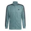 Produktbild: Adidas Herren Train Essentials 3-Stripes Training Hooded Track Top, preloved Teal, L