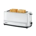 Produktbild: Automatik-Langschlitztoaster AT 2234 - weiß/grau, 1.400 Watt, für 4 Scheiben Toast