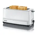 Produktbild: SEVERIN Toaster Grau, Weiß Edelstahl 1400 W AT 2234