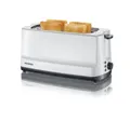 Produktbild: Severin Toaster Langschlitz- weiß/grau 1400 Watt
