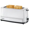 Produktbild: Automatik-Langschlitztoaster weiß Brötchenaufsatz Grau Toaster Severin AT 2234
