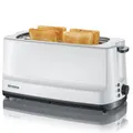 Produktbild: SEVERIN Automatik-Langschlitztoaster AT 2234 - weiß-grau - 1400 Watt