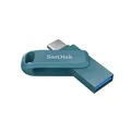 Produktbild: SanDisk Ultra Dual Drive Go 256 GB USB 3.1 Type-C / USB-A Stick Navagio Bay Blau SDDDC3-256G-G46NBB