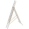Produktbild: Layher TOPIC 1041 Allzweckleiter mit rutschhemmenden R12 3x14 Stufen