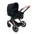 Produktbild: Corolle Mon Grand Poupon Cybex Puppenwagen - 3in1 Puppenwagen als Buggy & Tragebett, faltbar mit Verdeck & Korb, für Puppen 36–42 cm, 60 cm, ab 3 Jahren