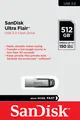 Produktbild: Sandisk USB 3.0 Stick 512GB, Ultra Flair Typ-A, (R) 150MB/s, SecureAccess, Retail-Blister