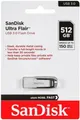 Produktbild: Sandisk USB Stick 512GB Speicherstick Cruzer Ultra Flair silber USB 3.0