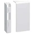 Produktbild: Endstück Laminat, geschnitten, 20 x 80 mm, Verkehrsweiß – Endstück für Kabelstrecken, 80 x 20 mm