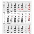 Produktbild: Korsch Verlag Wandkalender 3-Monats-Planer XL Comfort 2026