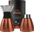 Produktbild: Asobu PourOver - Kaffeemaschine mit Kanne - Schwarz - Kupfer - Kupfer - Edelstahl - 1 Stück(e)