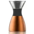 Produktbild: Asobu PourOver, Kaffeemaschine mit Kanne, Schwarz, Kupfer, Kupfer, Edelstahl, 1 Stück(e)