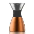 Produktbild: Pourover copper/black Asobu PourOver Kaffeemaschine mit Kanne Schwarz Kupfer ~D~