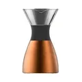 Produktbild: Asobu - Pour Over - Filterkaffeebereiter in elegantem Design - Kupfer/Schwarz