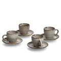 Produktbild: Zeller Espresso-Set 8-tlg. Keramik taupe