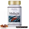Produktbild: Shilajit Premium-Kapseln von Dr. Koll – hochkonzentriert 1.300mg & naturrein direkt aus dem Himalaya, laborgeprüft – 60 Kapseln, MADE IN GERMANY – vegan, gelatinefrei, laktosefrei, glutenfrei