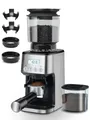 Produktbild: Homtone Elektrisch Kaffeemühle für Siebträger, Kaffeemühle mit 51 Mahlgrade, Coffee Grinder für Espresso/Tropfkaffee/French Press, Edelstahl-Kegelmahlwerk, Antistatik-Einsatz, 160W