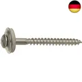 Produktbild: Spenglerschrauben Edelstahl 4.5x45 mm; 100 Stück; mit Dichtscheibe D = 15 mm;