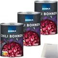 Produktbild: Edeka Chili-Bohnen in feurig-mexikanischer Sauce 3x400g Dose usy Block