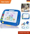 Produktbild: Künstlerische Magnettafel 42x32cm für Kinder - Ergonomischer Radierer inklusive
