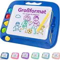 Produktbild: Maltafel Kinder Magnettafel Zaubertafel 42x32cm Zeichenbrett Doodle Board Reise