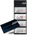Produktbild: 4-Monatskalender 2026 Wandkalender Bürokalender Design Jahreskalender Kalender