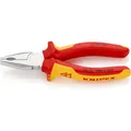 Produktbild: Knipex Kombizange DIN ISO 5746 L.160mm VDE max. 16mm2 verchromt 2Komp.-Hüllen m.Abgleitschutz 1000V-isol... (160 mm) (03 06 160 SB)