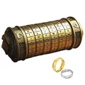 Produktbild: Da Vinci Code Mini Cryptex Rätsel und Puzzle für Weihnachten, Valentinstag und Geburtstag Freunde und Bekannte
