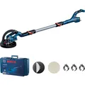 Produktbild: Bosch Professional Trockenbauschleifer GTR 55-225 (550 Watt, Schleifteller-Ø 215mm, inkl. 1x Schleifblatt M480, 1x Schleifteller-Set weich, 3x Kabelclip, Handwerkerkoffer)