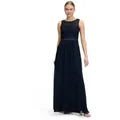 Produktbild: Vera Mont Abendkleid Damen mit Spitze Spitze blau XS (34)