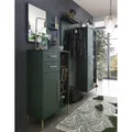 Produktbild: Flur Komplett Set in waldgrün Garderobenmöbel Flurmöbel Spiegel Highboard