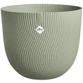 Produktbild: elho Sereh Rund 40 - Blumentopf für Innen und Außen - 100% Recyceltem Plastik - Ø 39.0 x H 33.3 cm - Grün/Skandinavisches Grün