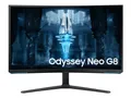 Produktbild: Samsung Odyssey Neo G8 S32BG850NP - G85NB Series - QLED-Monitor - gebogen - 4K - 80 cm (32