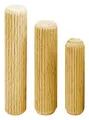 Produktbild: Facett Langholzdübel Buche geriffelt 8 x 30 mm - 1 Kilogramm - 503040