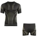 Produktbild: Mil-Tec Thermounterhemd Militär Funktionsunterwäsche Performance kurz schwarz 2 (L/XL)