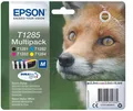 Produktbild: Epson T1285 Fuchs Druckerpatronen 4er Multipack BK/C/M/Y (C13T12854012)
