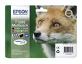 Produktbild: Epson Tintenpatronen Fuchs T1281 T1282 T1283 T1284 T1285 Stylus SX 130 Original