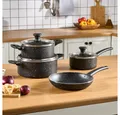 Produktbild: Karaca Topf-Set Cookplus Aura Roller 7-teiliges Kochgeschirr Kochtopf Pfanne Set