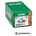Produktbild: SPAX Universalschrauben T20 Senkkopf WIROX 1191010350305 3,5 mm x 30 mm, 1.000 St.