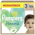 Produktbild: Pampers® Windeln Harmonie Größe 3 186ST für Babys und Kleinkinder (4-18 Monate) 8700216251235
